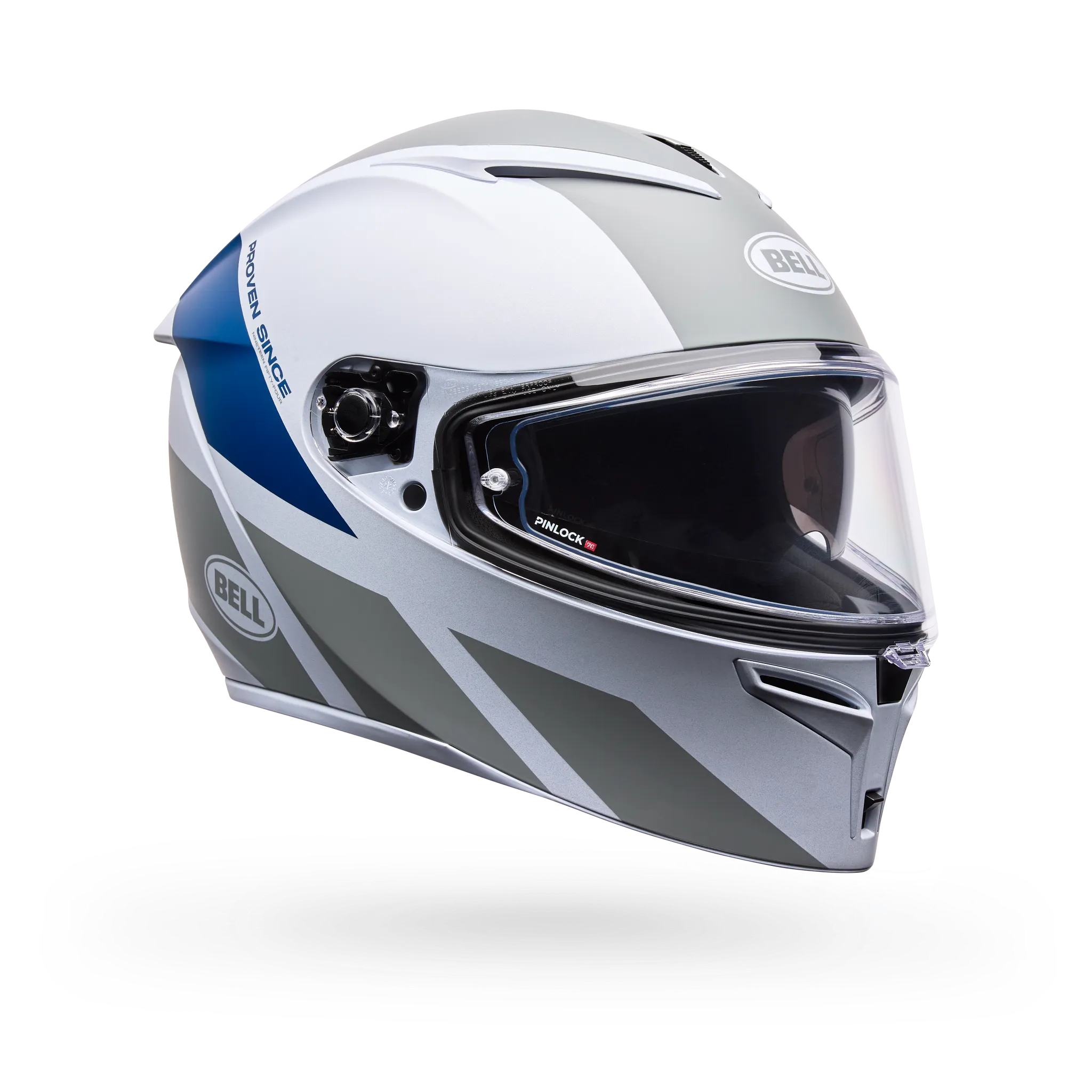 Bell Lithium Mips Tech Full Face Motorcycle Helmet - White/Grey - Main