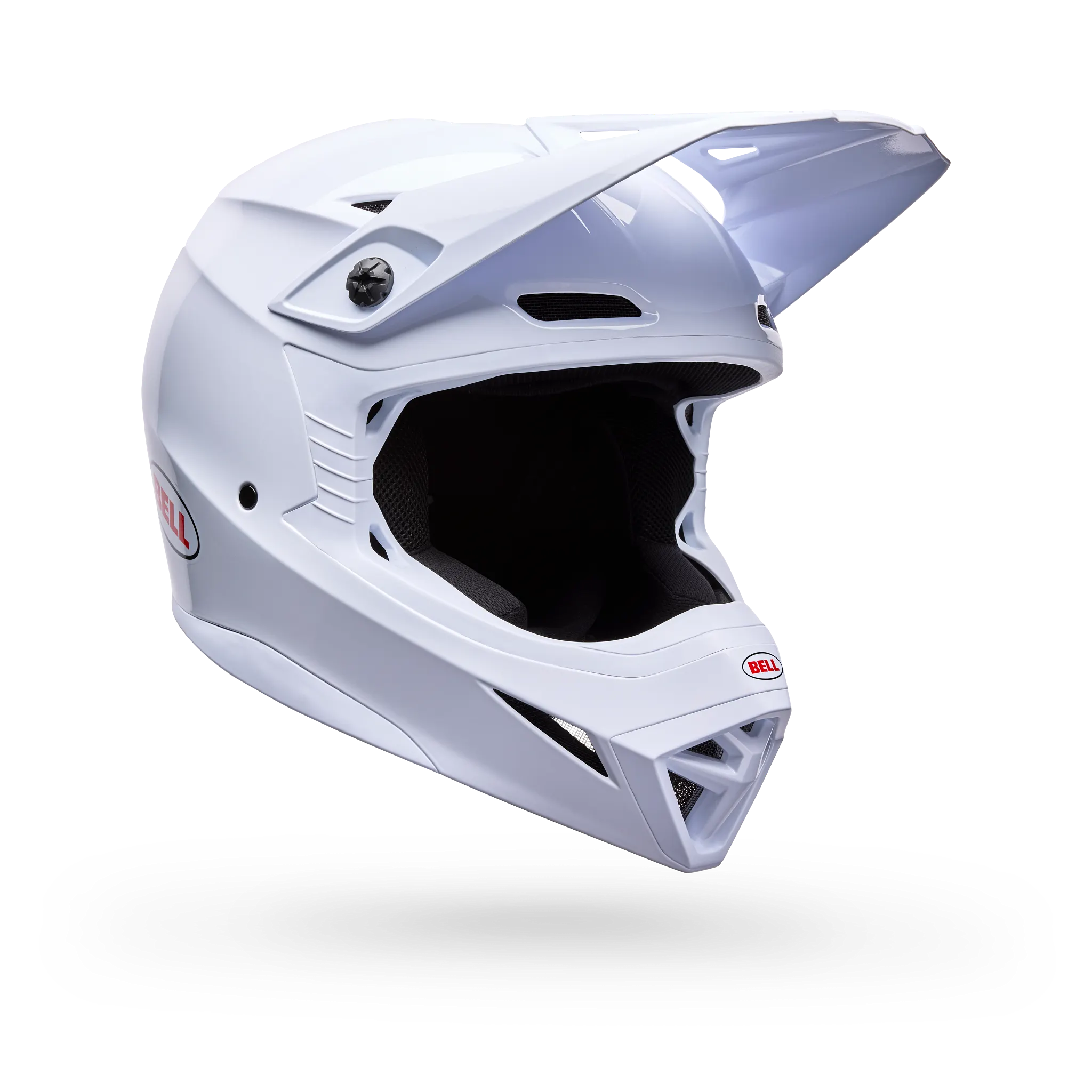 Bell MX-10 Mips Solid Motorcycle Helmet - White - Main