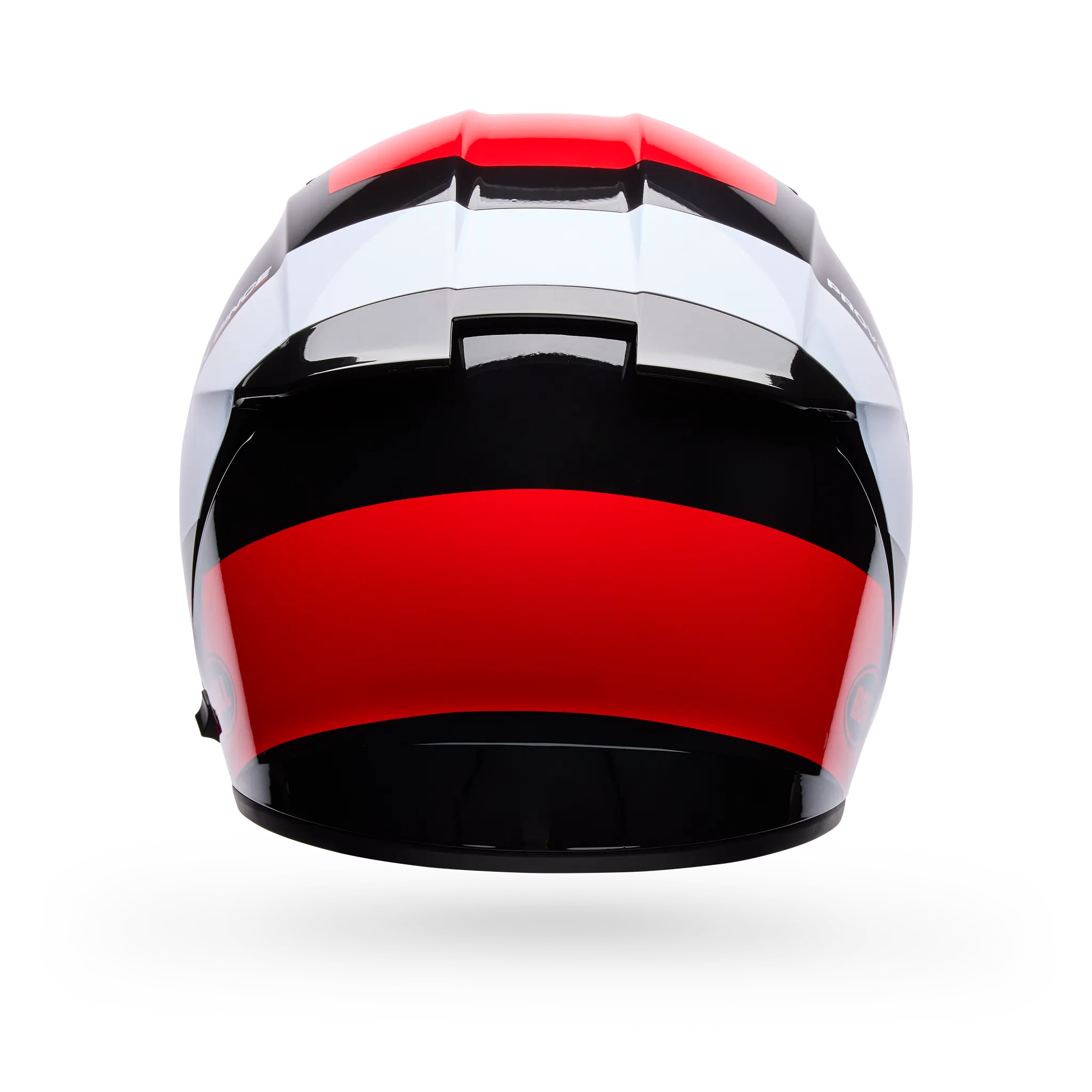 Bell Lithium Mips Tech Full Face Motorcycle Helmet - Red/Black - Back View