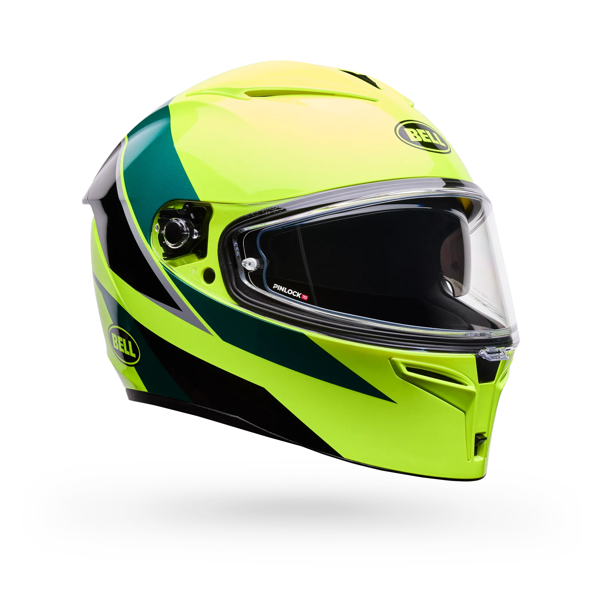 Bell Lithium Flip Full Face Motorcycle Helmet - Yellow - Main