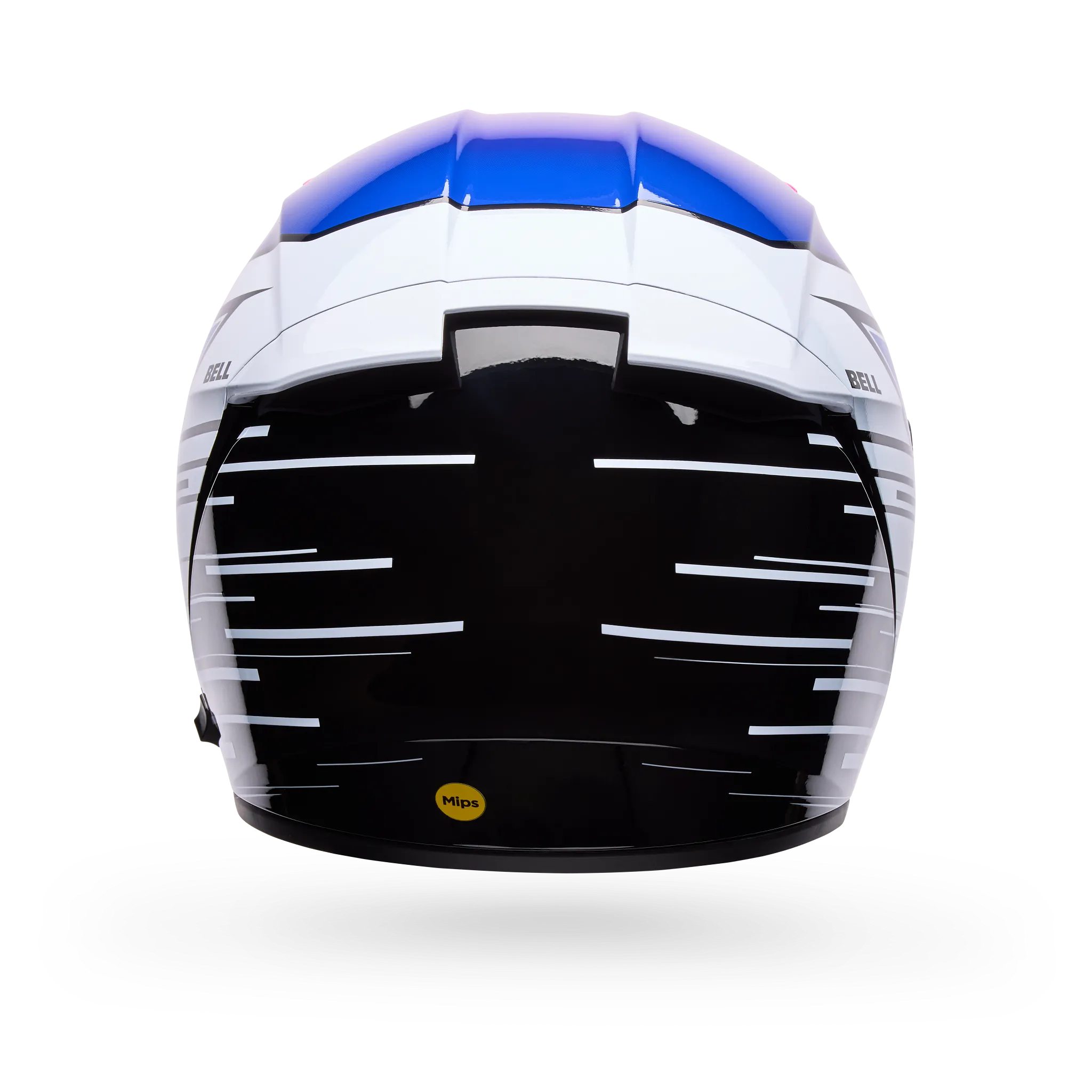 Bell Lithium Mips Transition Full Face Motorcycle Helmet - Back View