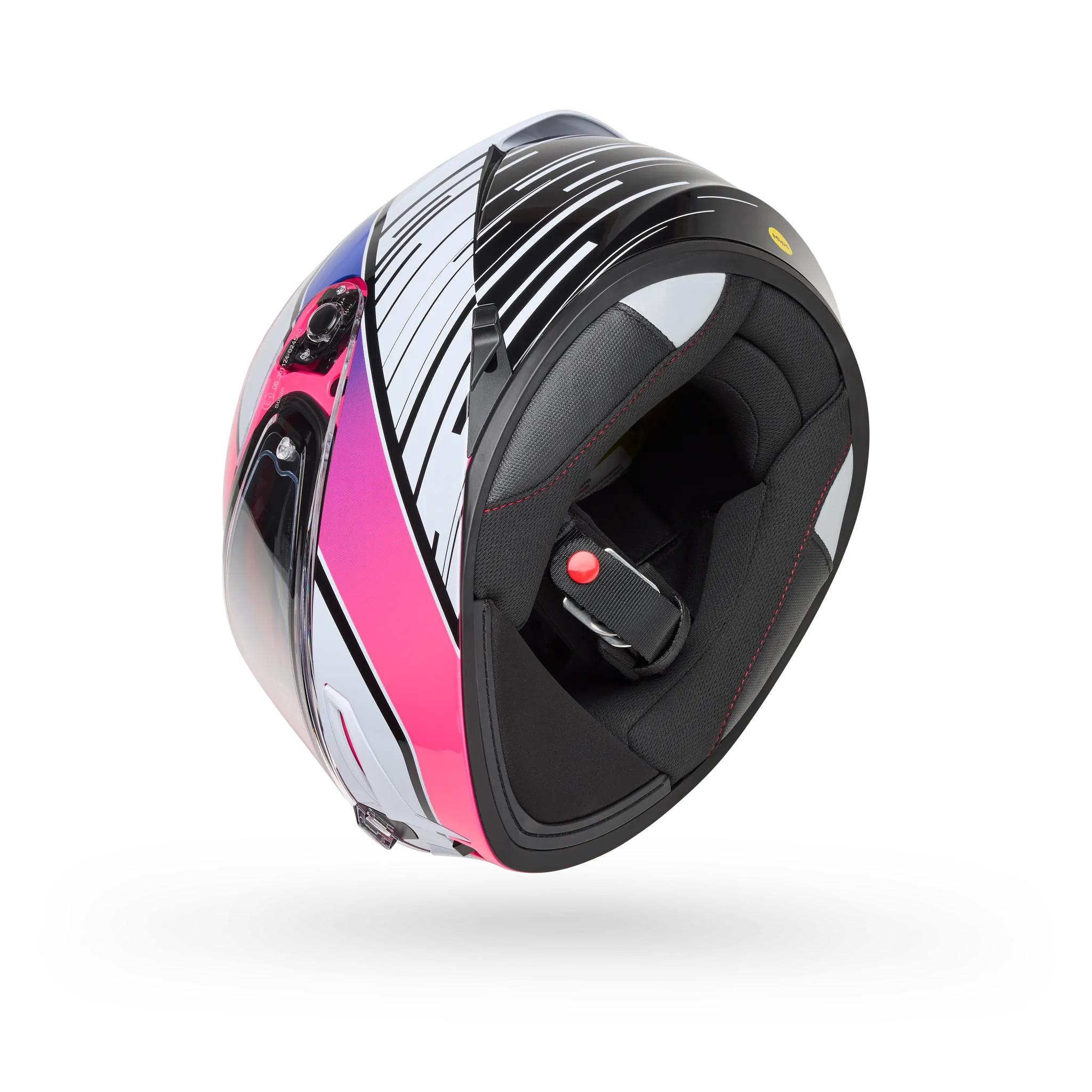 Bell Lithium Mips Transition Full Face Motorcycle Helmet - Bottom Side View