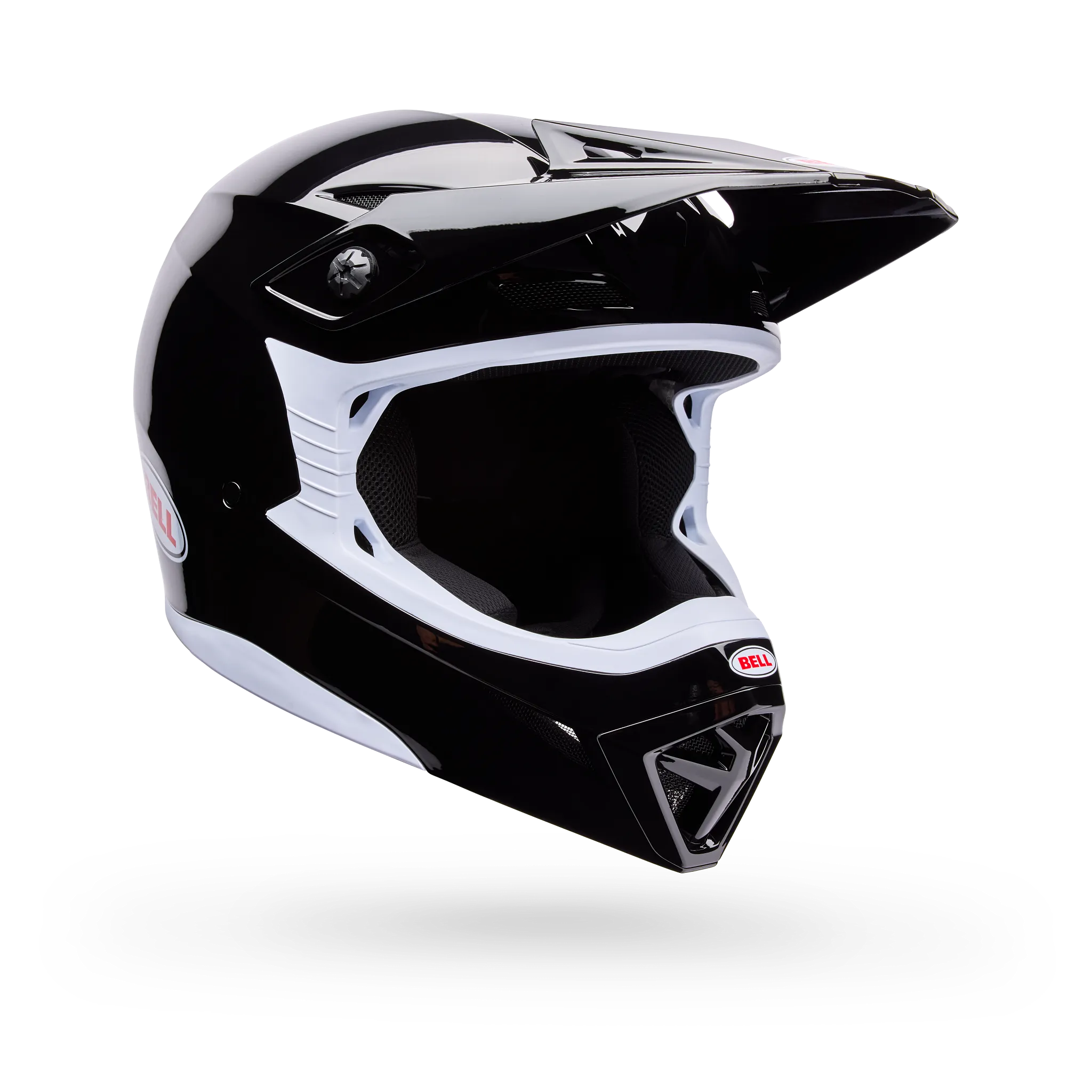 Bell MX-10 Mips Solid Motorcycle Helmet - Black - Main