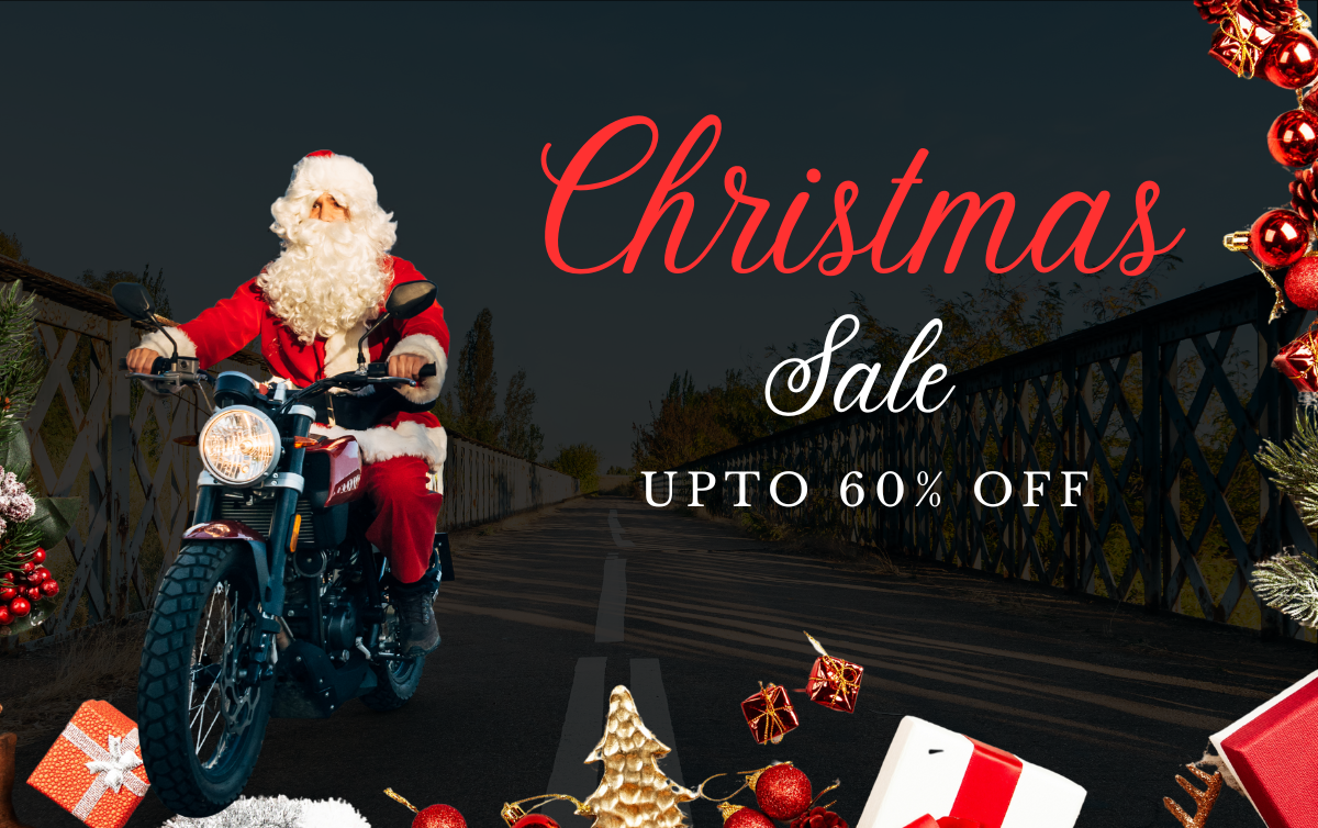 Christmas Sale: Up to 60% OFF Motorcycle Gear & Apparel