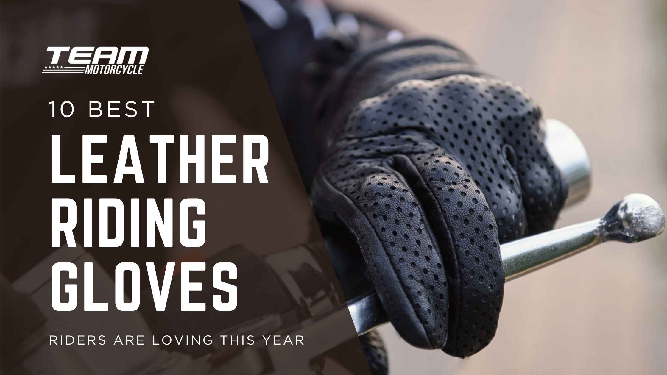 10 Best Leather Motorcycle Riding Gloves in USA Riders Are Loving This Year