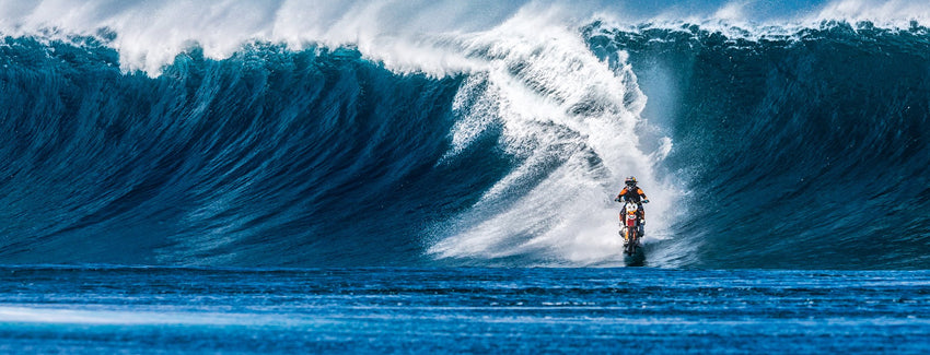 When Do Motorcycles and Salt Water Mix Well?