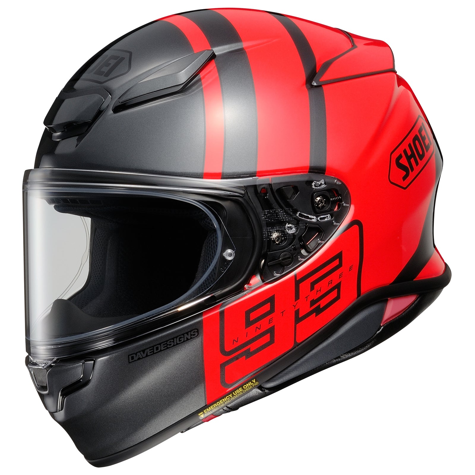 Shoei RF-1400 MM93 Collection Track Full Face Motorcycle Helmet - Main