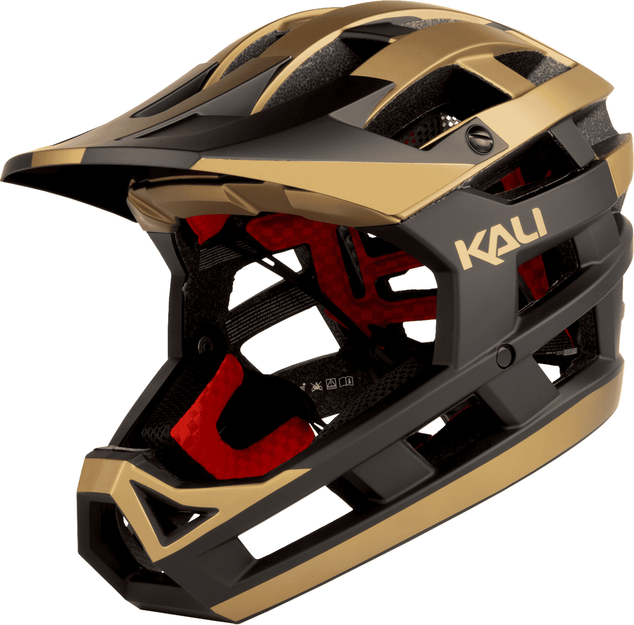 Kali Invader 2.0 Golden Bicycle Helmet
