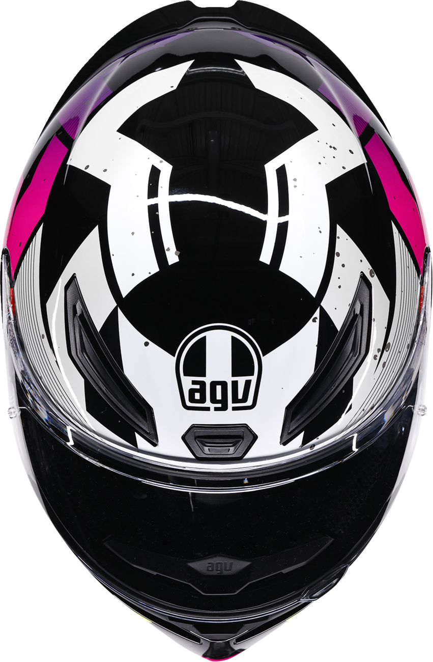 AGV K1 S Punkpulse Helmet - Black/Purple/Lime AGV K1 S Punkpulse Helmet - Black/Purple/Lime