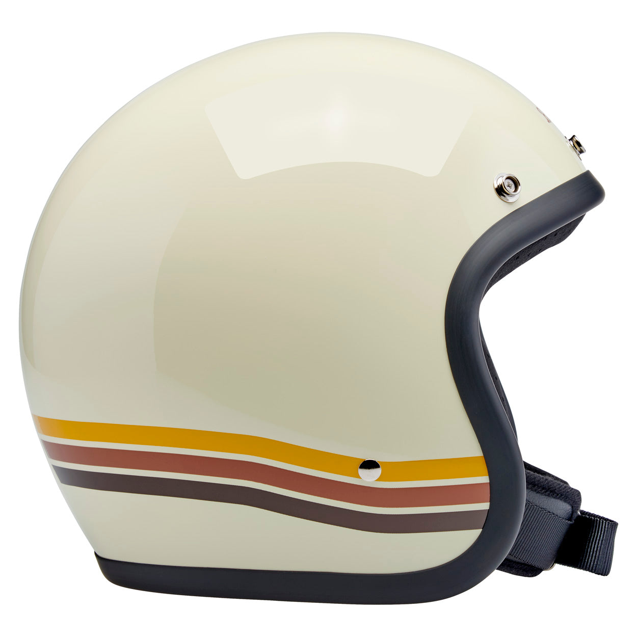 Biltwell Bonanza Spectrum Open Face Motorcycle Helmet