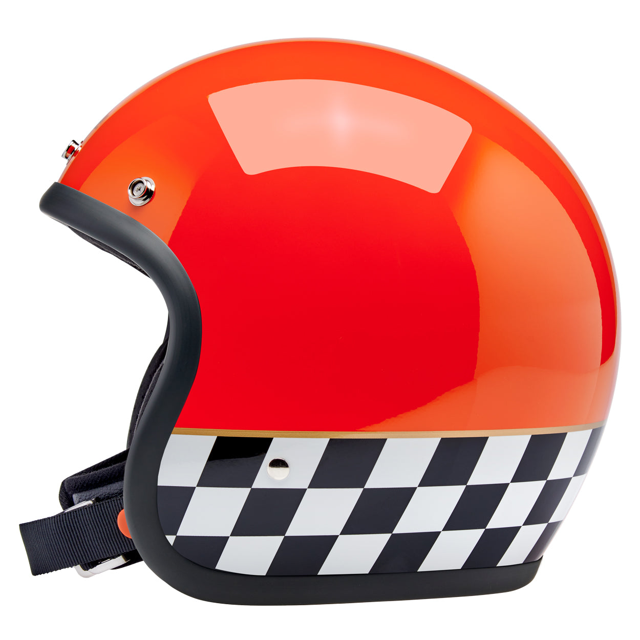 Biltwell Bonanza Competition Open Face Motorcycle Helmet