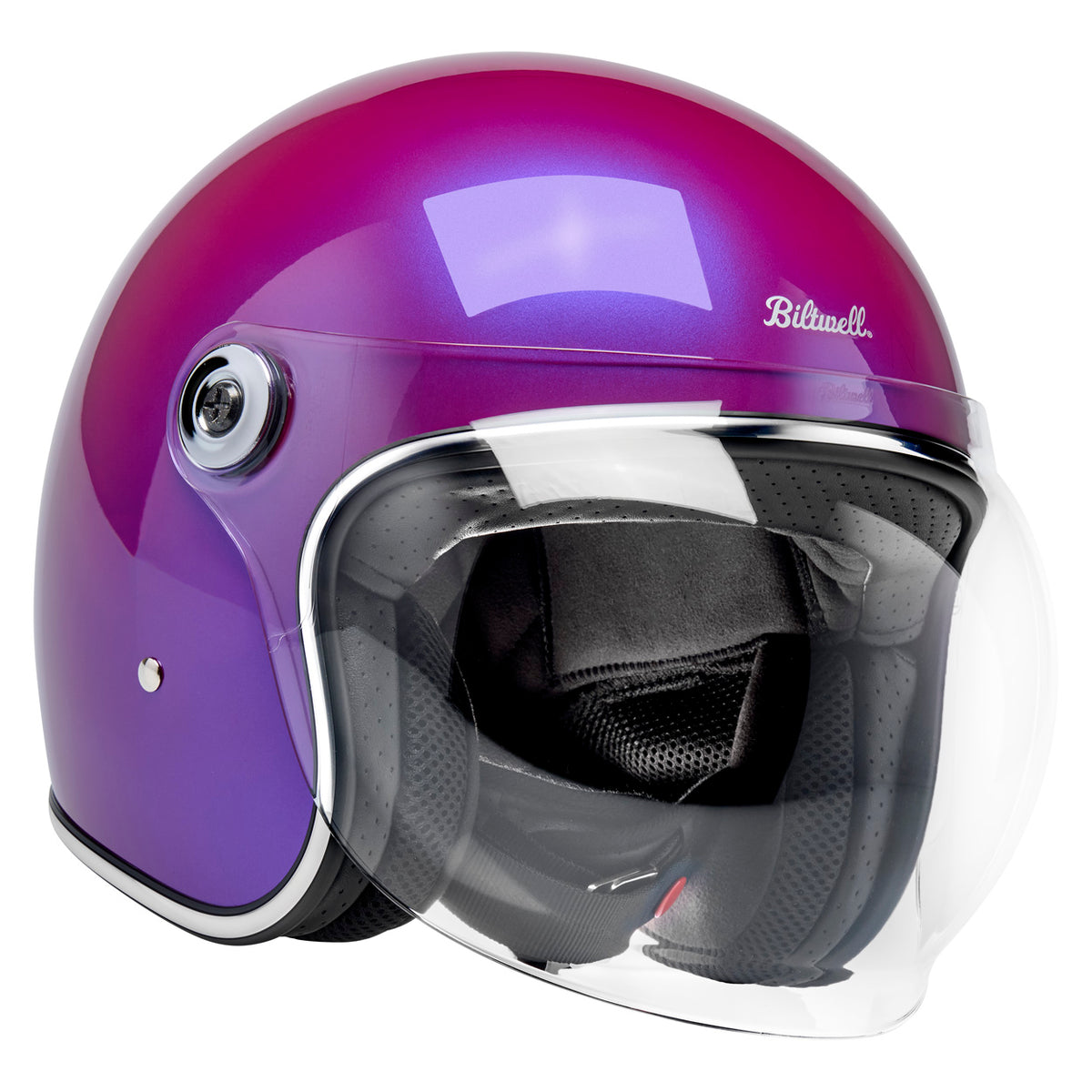 Biltwell Tahoe Solid Open Face Motorcycle Helmet