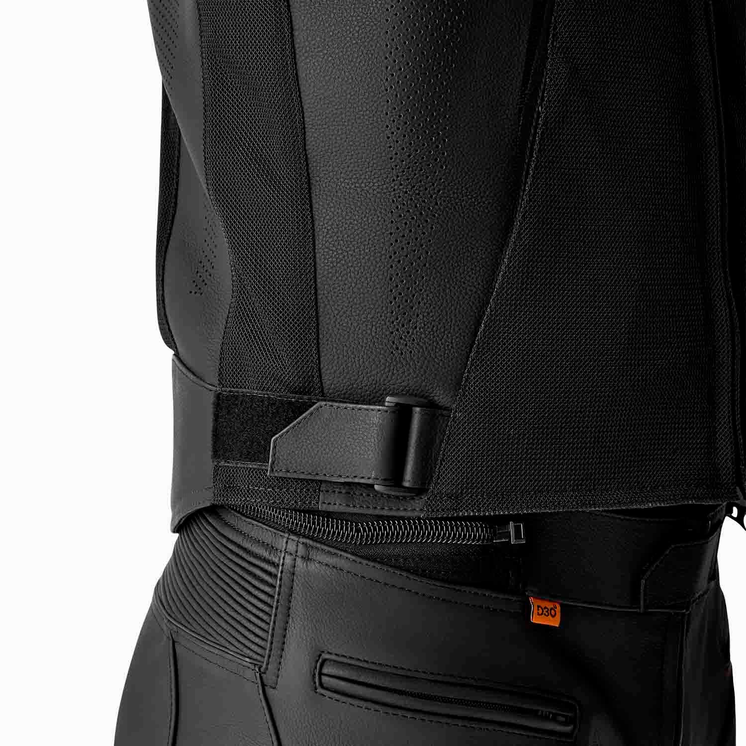 RST Moto Men's S1 D3O Mesh Leather Motorcycle Jacket