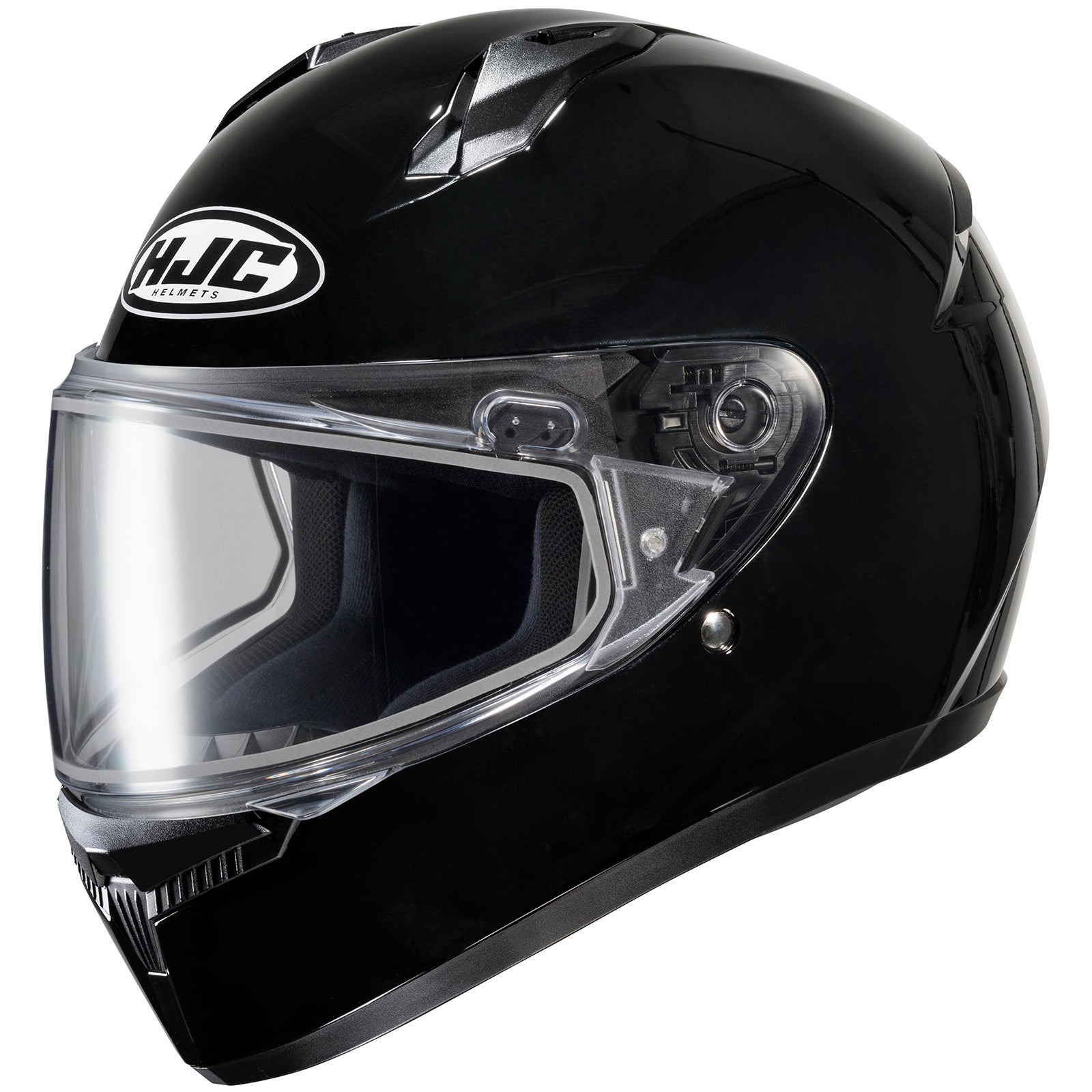 HJC C10 Snow Solid Full Face Motorcycle Helmet w/ Dual Shield | TM