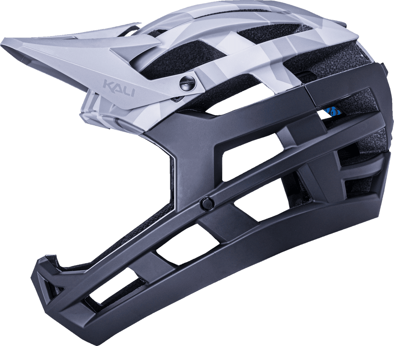 Kali-Invader-2.0-Camo-Full-Face-Bicycle-Helmet-Black-Grey-side-view