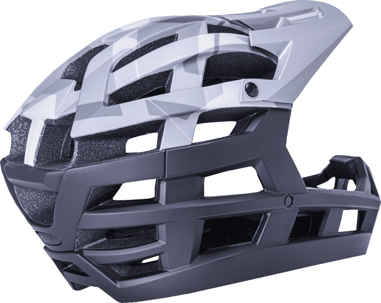 Kali-Invader-2.0-Camo-Full-Face-Bicycle-Helmet-Black-Grey-back-view