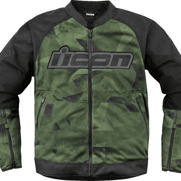 取寄せ ICON JACKET OVERLORD3 MESH WT 3X #DRAG #28206741 Icon Overlord3 Mesh オートバイテキスタイルジャケット - ベスト