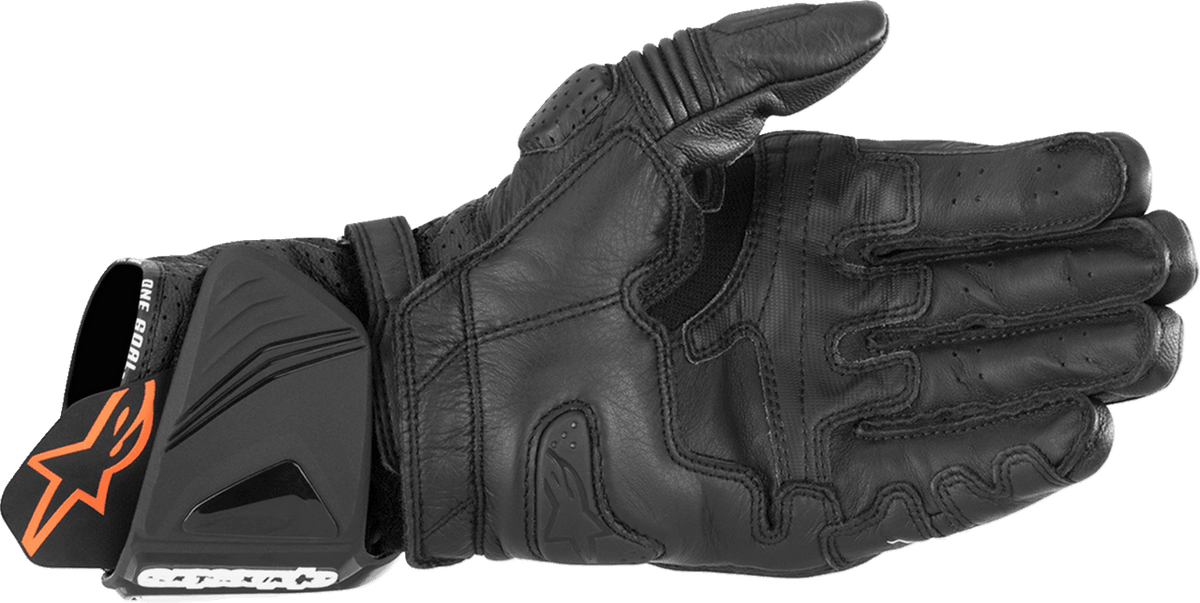 Alpinestars-GP-Pro-R4-Motorcycle-Gloves-Black-red-palm-view