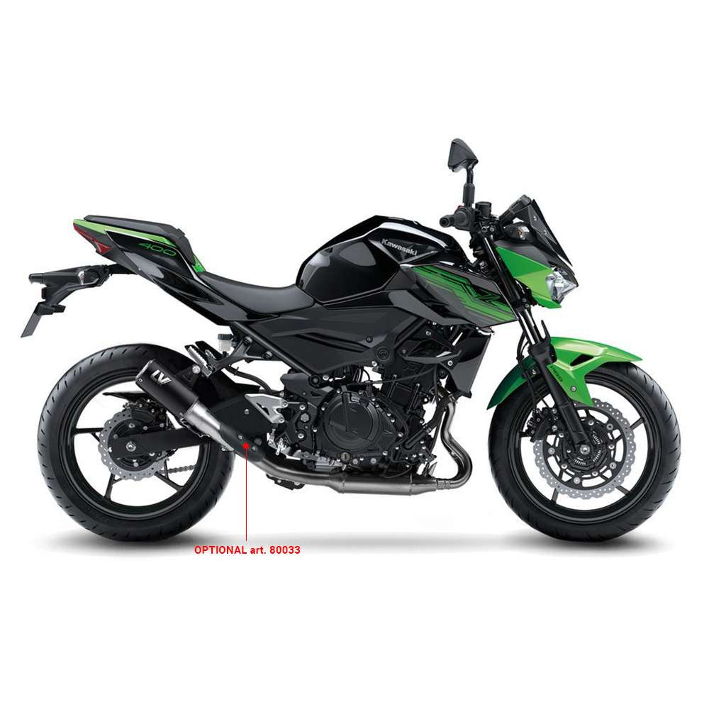 LeoVince-LV-Corsa-Slip-On-Exhaust-Kawasaki-Z-400-2019-2023-Pic