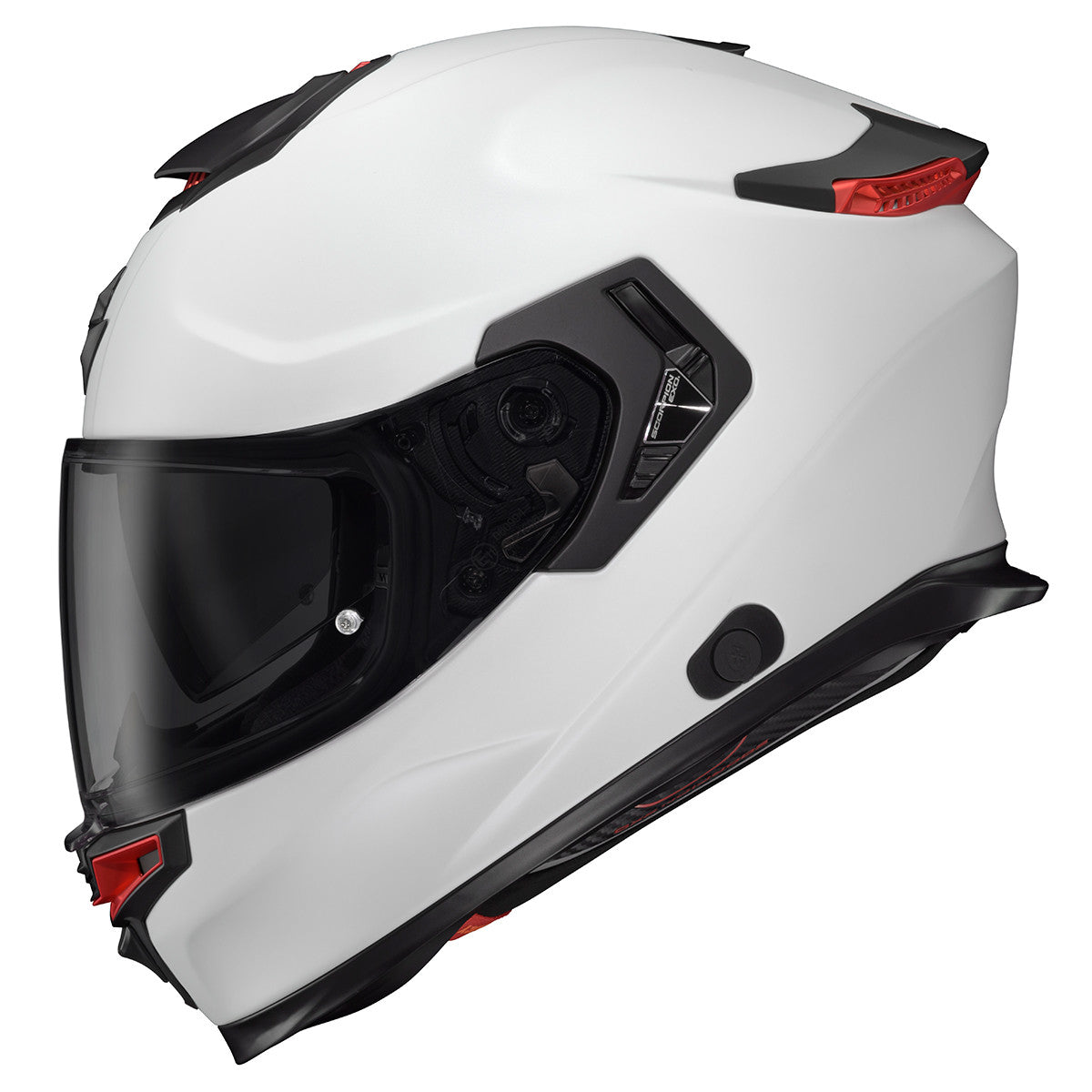 Scorpion EXO フルフェイスヘルメット ホワイト Scorpion Exo Apex Eclipse Solid Full Face Motorcycle Helmet | TM