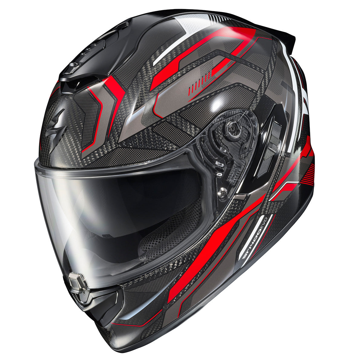 Scorpion Exo-ST1400 Evo Carbon Hex Full Face Motorcycle Helmet | TM