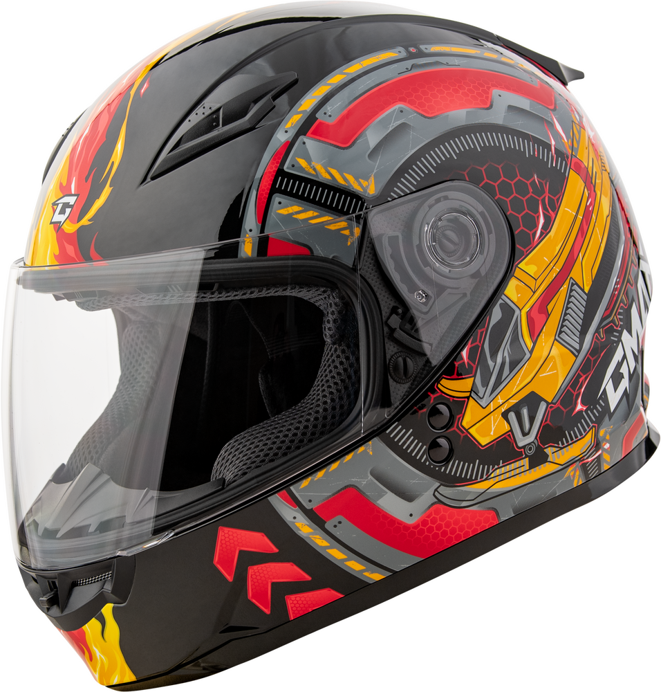 Gmax GM-49Y Youth Charge Full Face Motorcycle Helmet