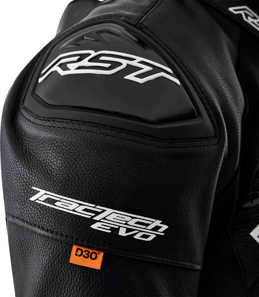 RST Moto Men's Tractech Evo D3O Leather Motorcycle Jacket