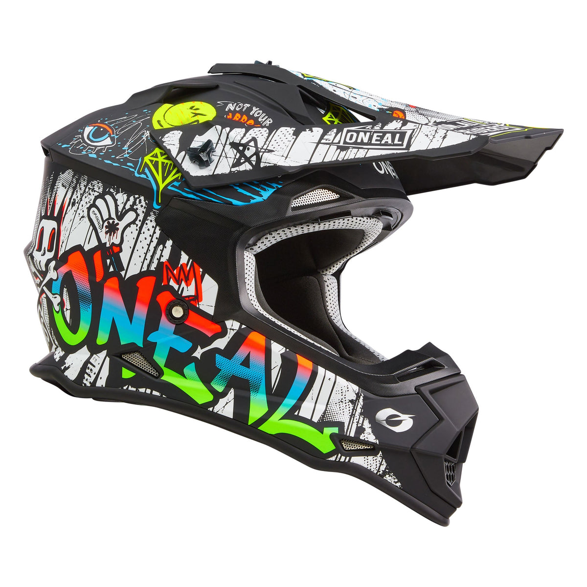 O'Neal 2 SRS Rancid MX Motorcycle Helmet