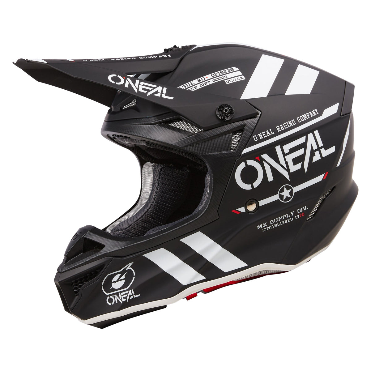 O'Neal 5 SRS Warhawk MX Motorcycle Helmet