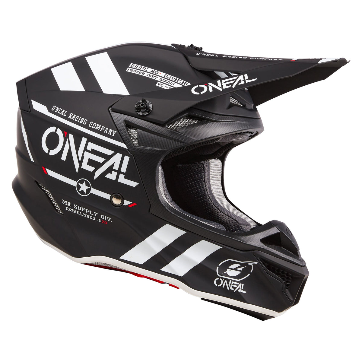 O'Neal 5 SRS Warhawk MX Motorcycle Helmet