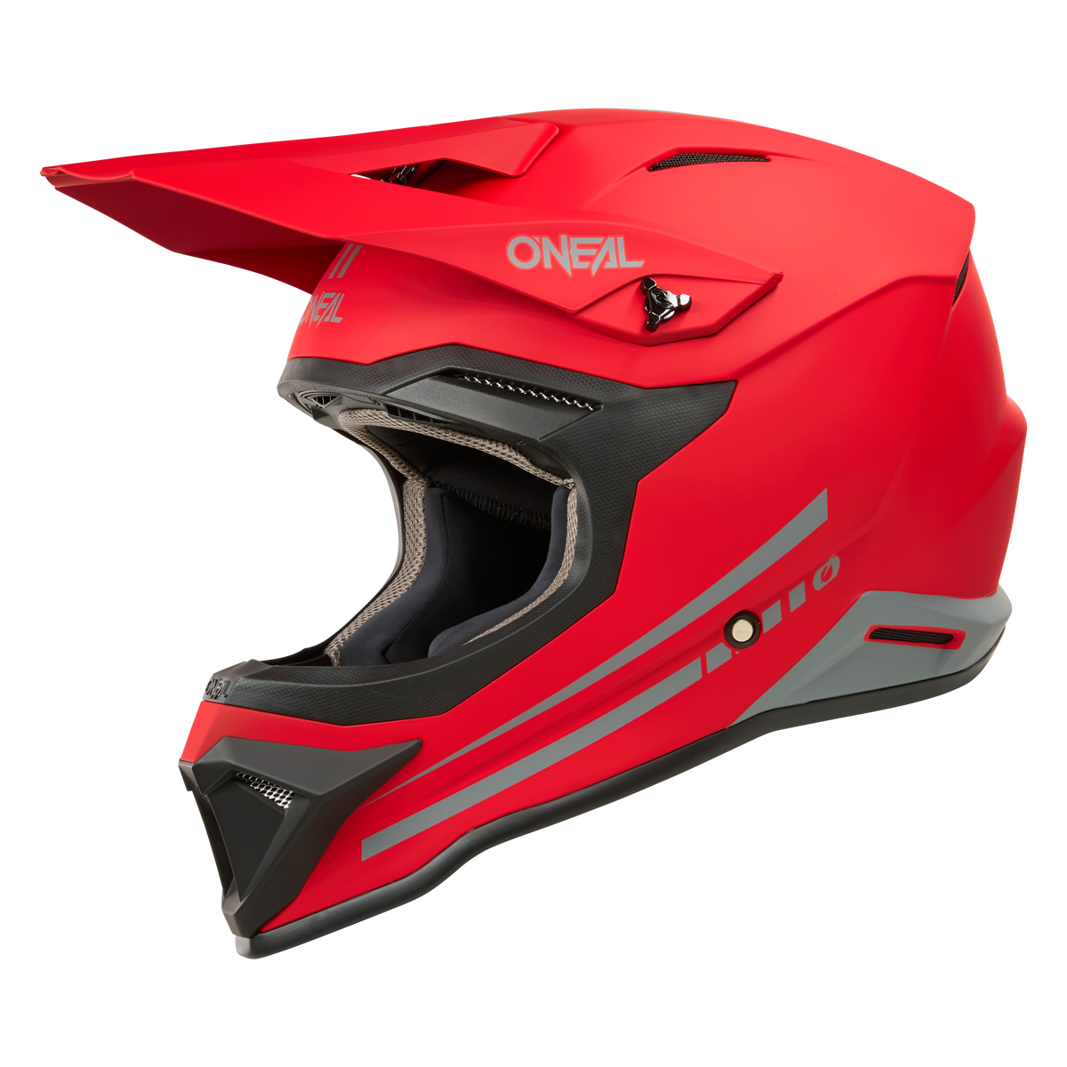 O'Neal 4 SRS Solid MX Motorcycle Helmet | Team Motorcycle