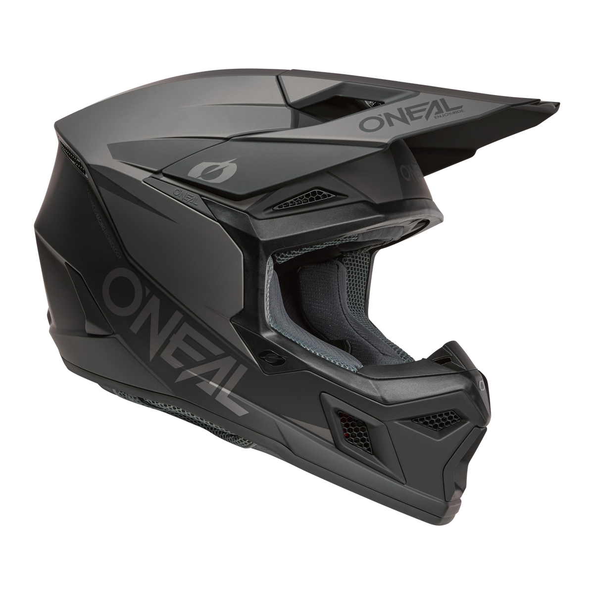 O'Neal 3 SRS Solid MX Motorcycle Helmet