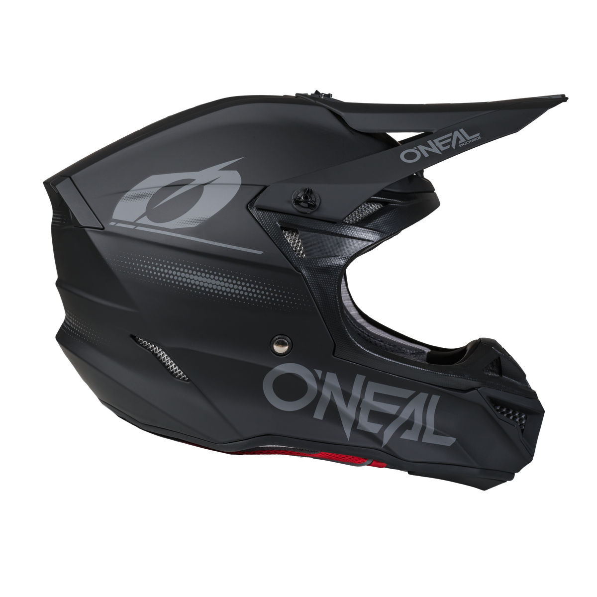 O'Neal 5 SRS Blackout MX Motorcycle Helmet