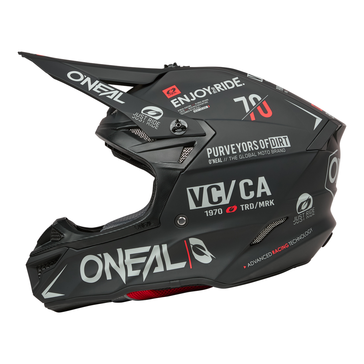 O'Neal 5 SRS Brand MX Motorcycle Helmet | Team Motorcycle