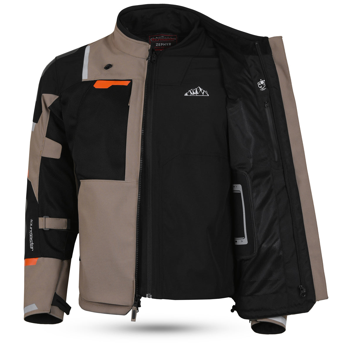 Tour Master Men's Zephyr Mesh Motorcycle Jacket