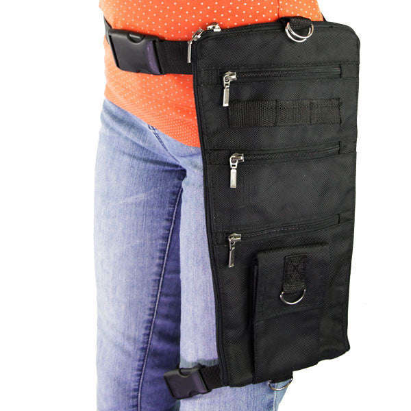 Vance VA551 Men and Women Multi-Function Biker Motorcycle Drop Leg Fanny Pack Thigh Bag