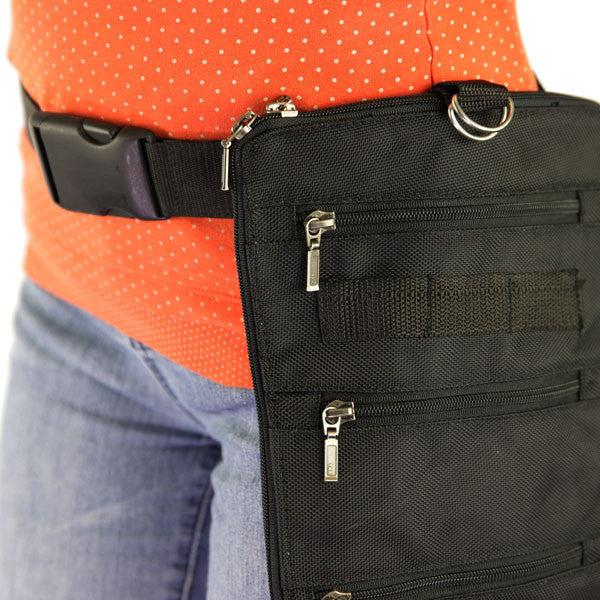 Vance VA551 Men and Women Multi-Function Biker Motorcycle Drop Leg Fanny Pack Thigh Bag  - Detail View