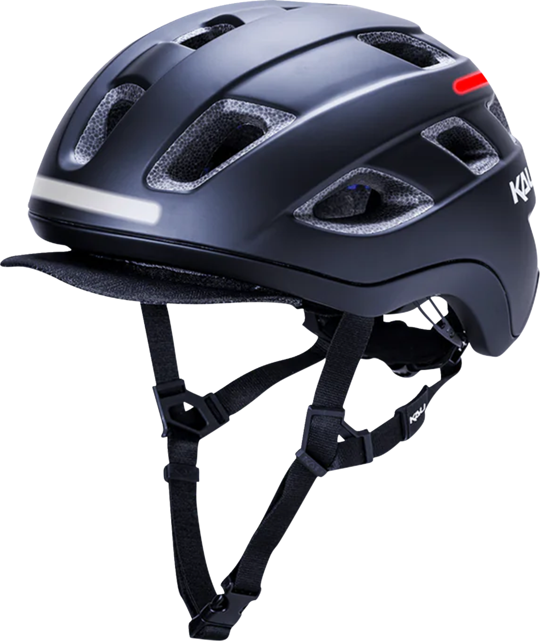 Kali Traffic Light Matte Black Bicycle Helmet