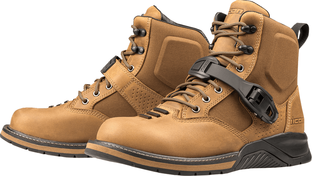 Icon Men's Superduty 6 Waterproof CE Motorcycle Riding Boots