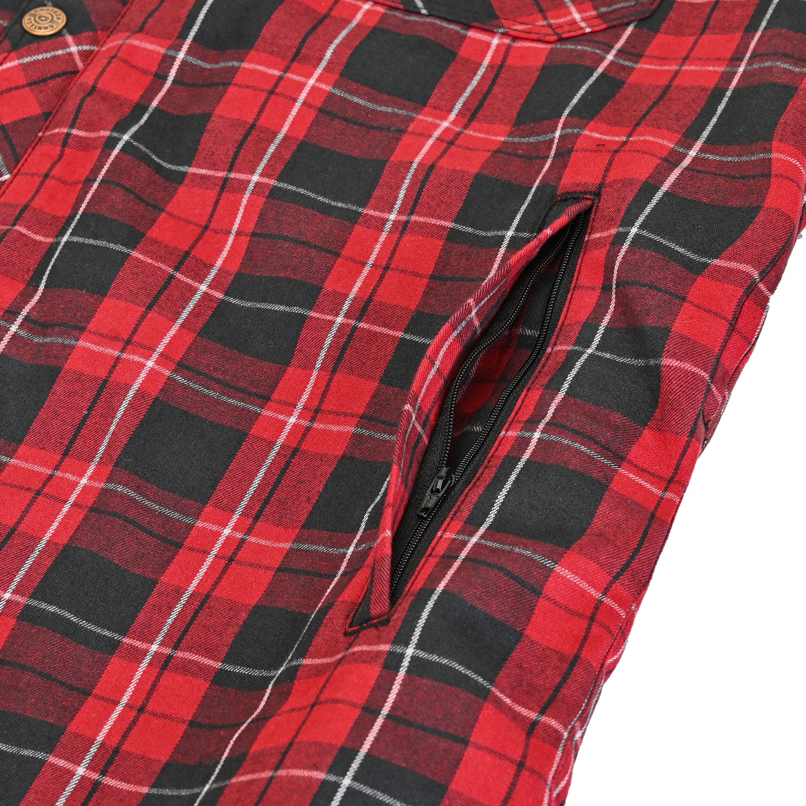 Icon Men's El Camino Motorcycle Riding Flannel Shirt
