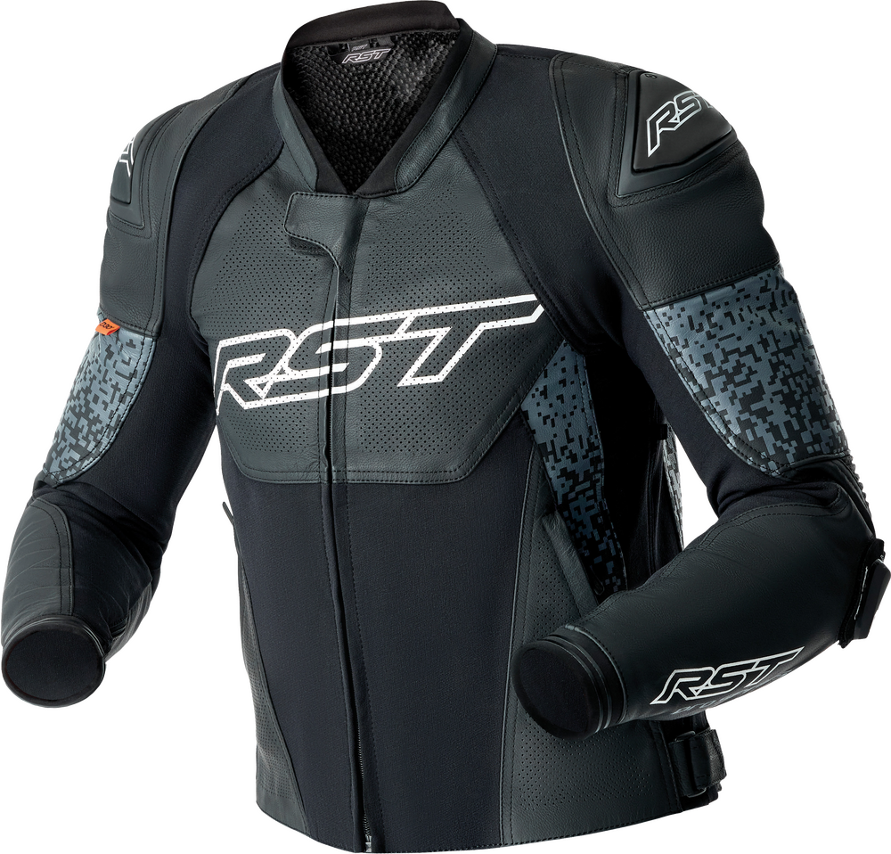 RST Moto Men's Pro Series Supersport-K D3O Leather Motorcycle Jacket