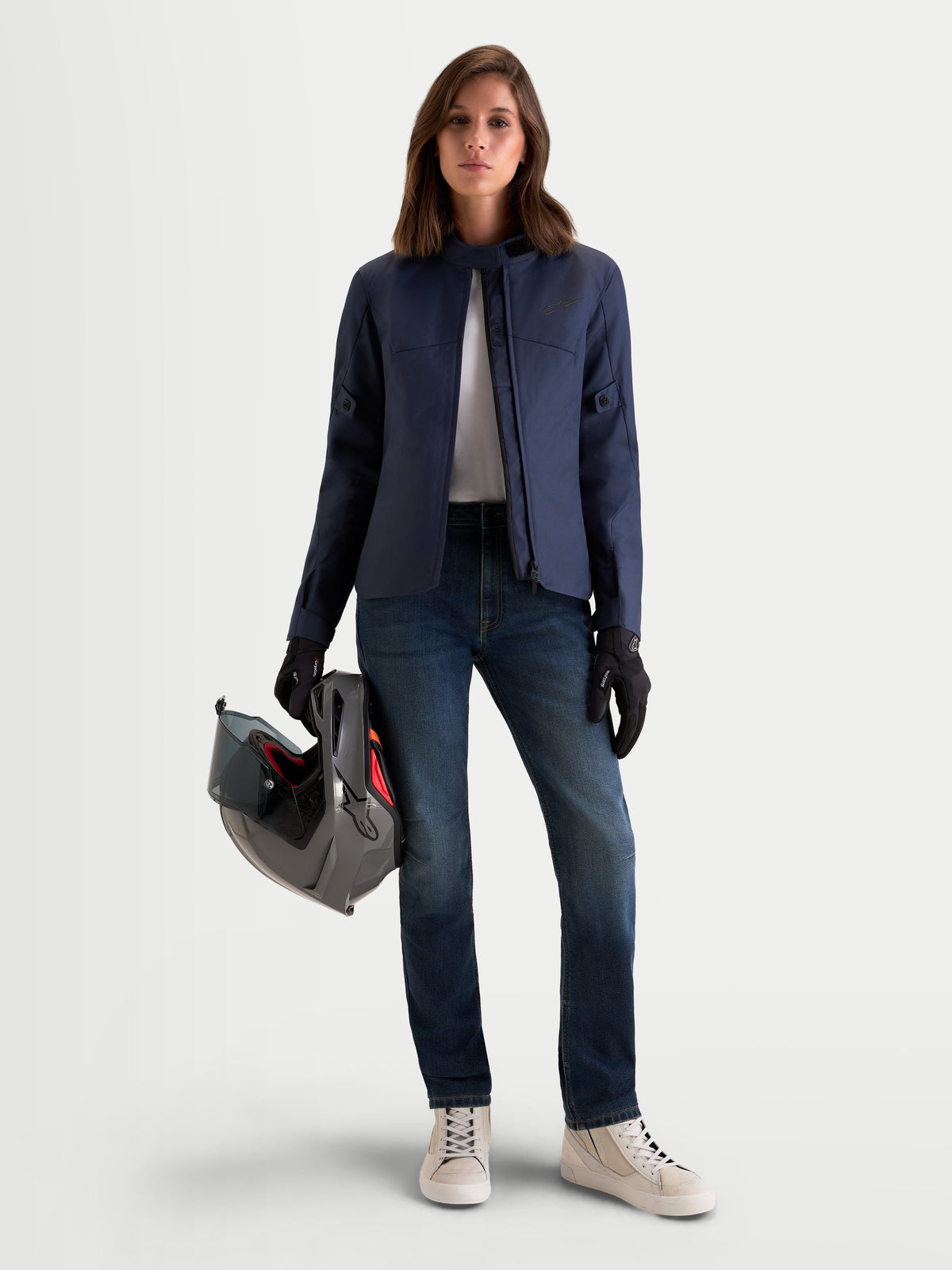 Alpinestars Stella Flex-AST 5 Women's Denim Riding Pants