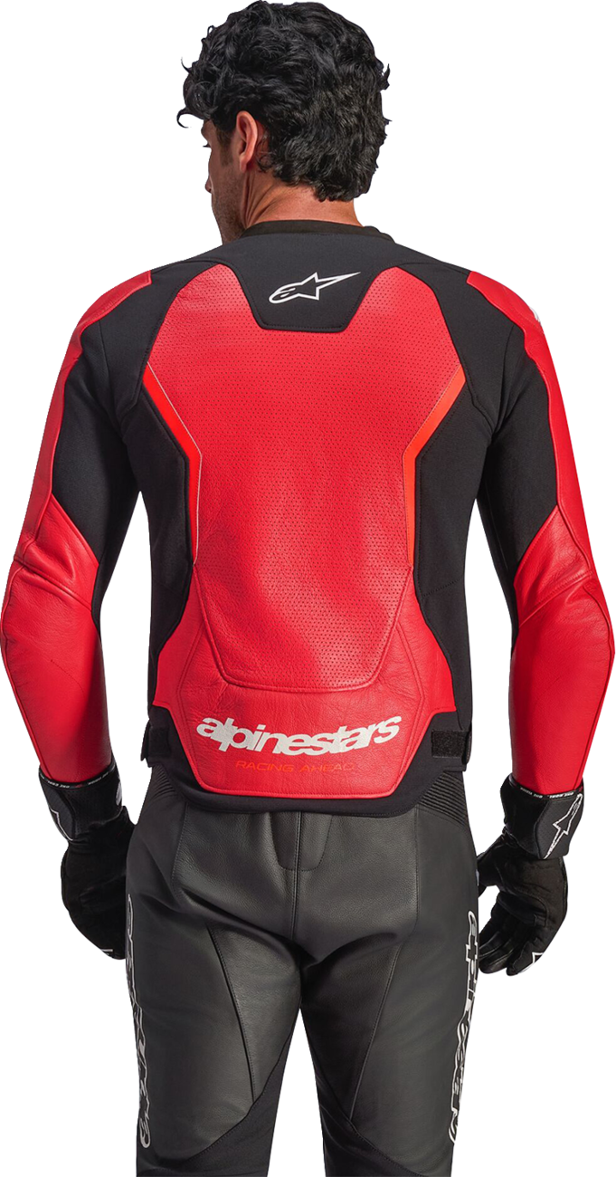 Alpinestars Men's GP Force v2 Leather Airflow Motorcycle Riding Jacket