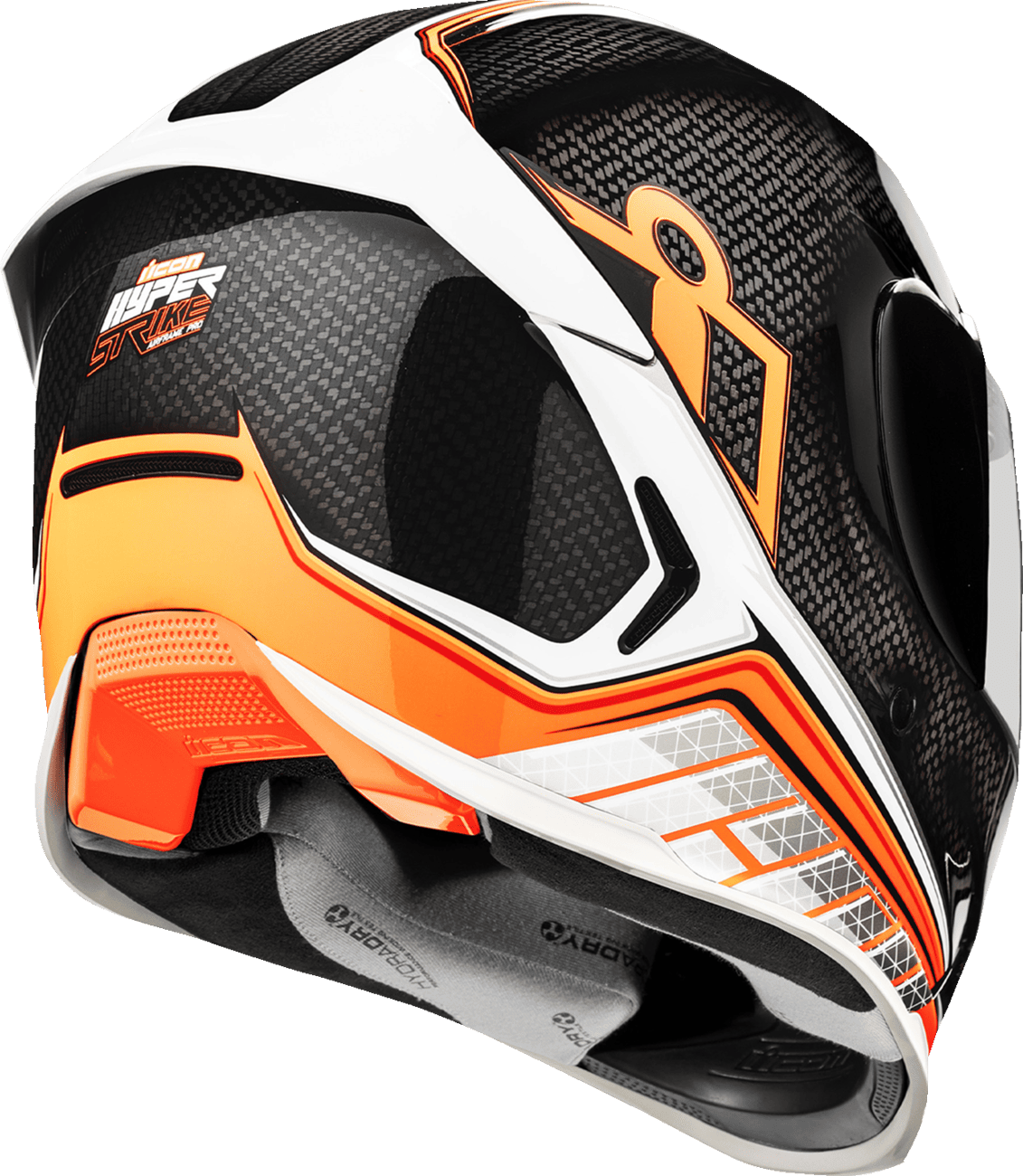 Icon Airframe Pro Carbon Hyperstrike Full Face Motorcycle Helmet