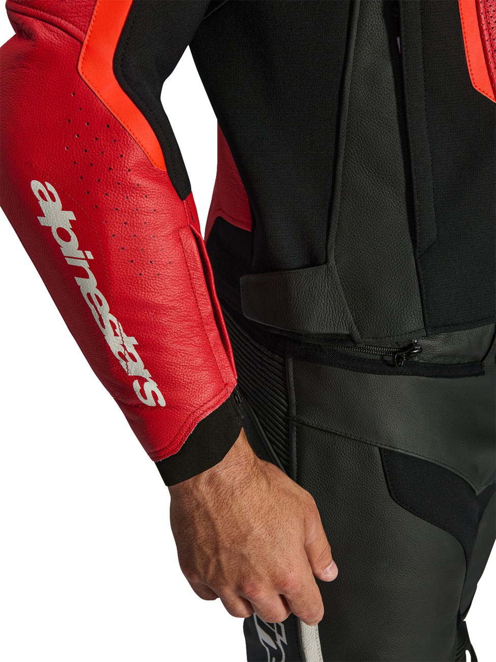 Alpinestars Men's GP Force v2 Leather Airflow Motorcycle Riding Jacket