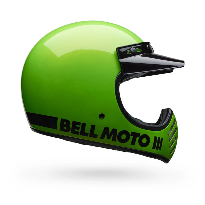 Bell Moto-3 Classic Solid Full Face Motorcycle Helmet