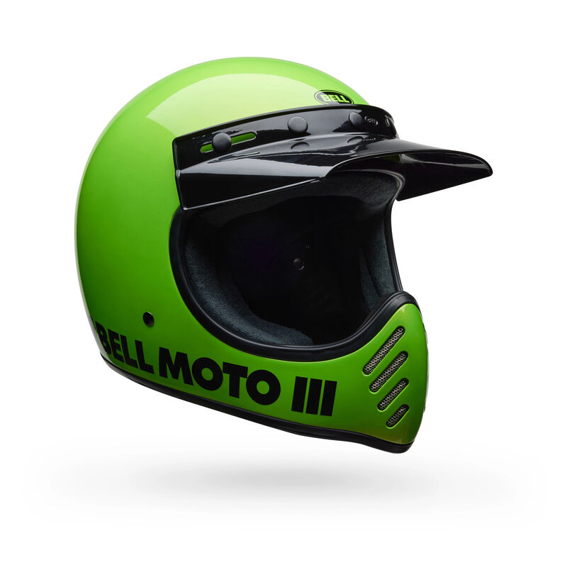 Bell Moto-3 Classic Solid Full Face Motorcycle Helmet