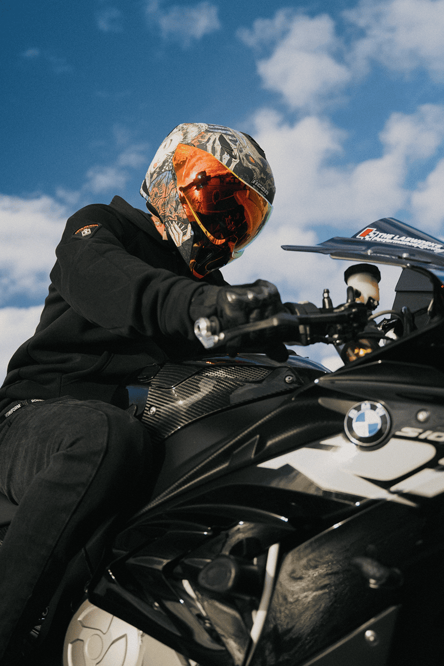 Icon Threshold Odokuro Modular Motorcycle Helmet | Team Motorcycle Icon Threshold Odokuro Modular Motorcycle Helmet | Team Motorcycle