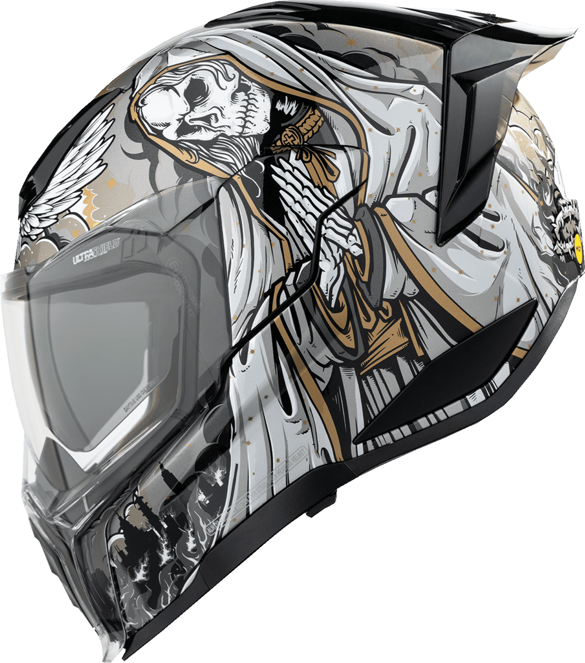 Icon Ultraflite Nuestra Senora Full Face Motorcycle Helmet