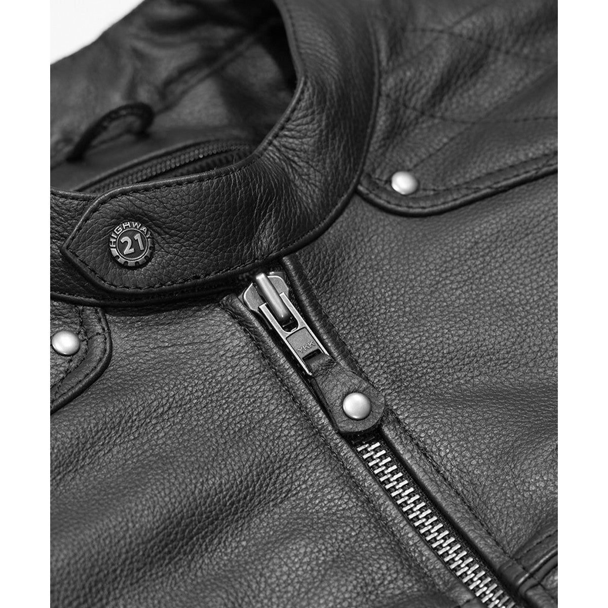 Highway 21 Gasser Leather Motorcycle Jacket